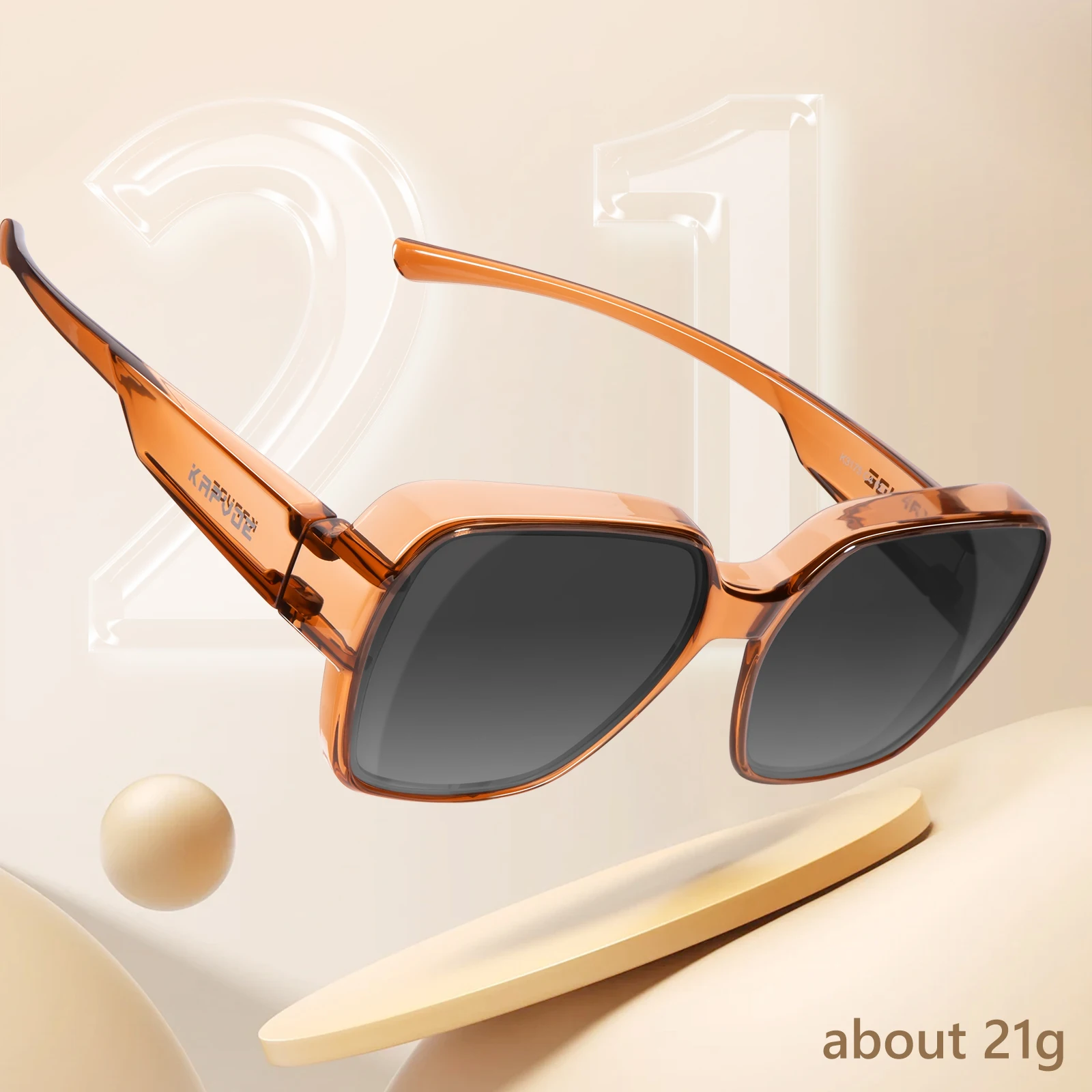Lunettes de soleil Kapvoe, idé - Fishing Sunglasses Polarized avis et prix